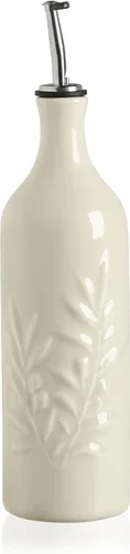 Vista 20 de Sweejar Botella dispensadora de aceite de oliva de cerámica de 20 onzas de alivio opaco que protege para reducir la oxidación, adecuada para Beige