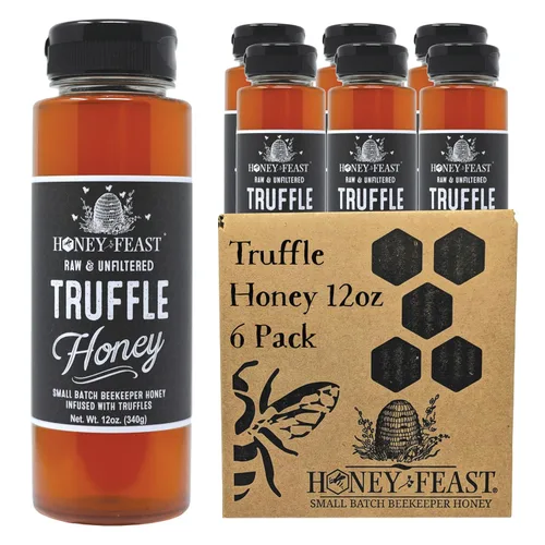 Vista 63 de Honey Feast Flower Powered Allergy Blend 10 veces miel, 12 onzas
