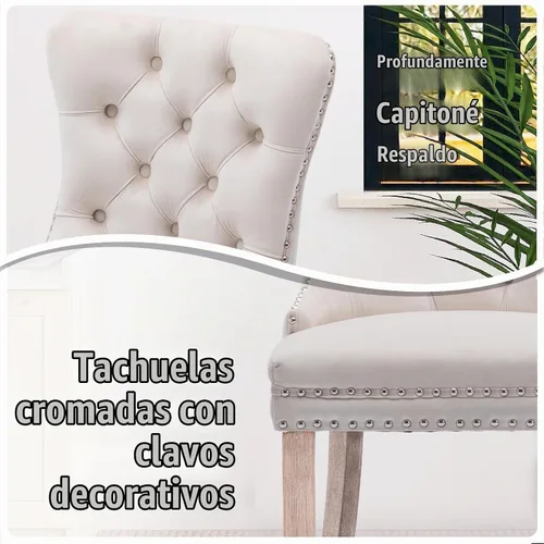 Vista 7 de SoarFlash Juego de mesa de cocina y sillas para 4, juego de mesa de comedor de 47 pulgadas para 4 personas con sillas tapizadas de terciopelo, juego