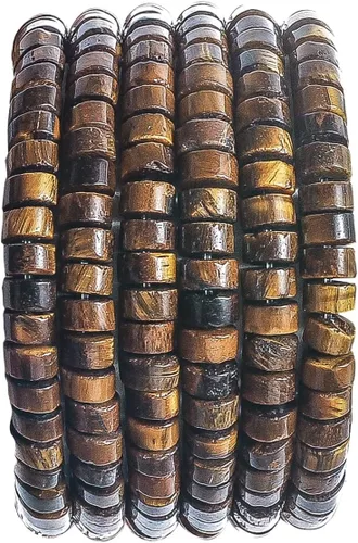 Vista 25 de Abalorios Espaciadores de Jade Natural Africano 4x2mm 38cm/str Redondos Planos Semipreciosos para Hacer Pulseras y Collares Jade africano