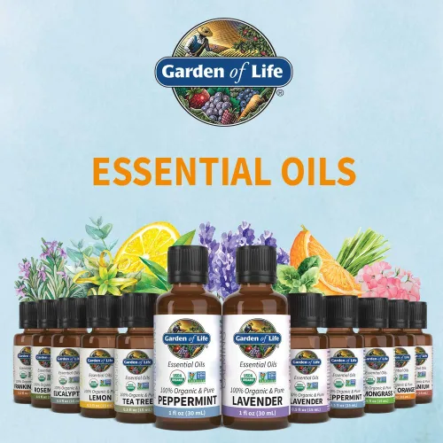 Vista 7 de Garden of Life Aceite esencial de naranja dulce 100% USDA orgánico y puro, limpio, sin diluir y sin OMG para difusor, aromaterapia, meditación