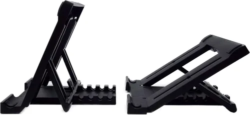 Vista 4 de (ACS315M) Soporte plegable para teléfono de escritorio, pies antideslizantes, vista de 4 ángulos, para Samsung, iPhone, Sony y la mayoría