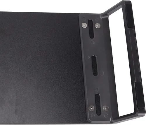 Vista 6 de Pssopp Soporte elevador de madera para monitor, TV PC portátil con almacenamiento, soportes para monitor que mejoran la postura para escritorio