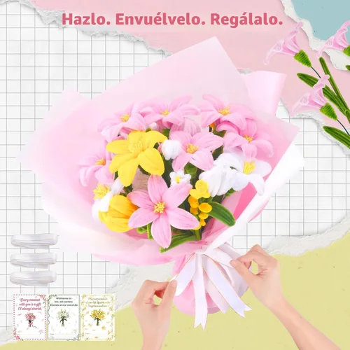 Vista 7 de Kit de 1800 piezas de limpiadores de tuberías, limpiapipas para Rosa