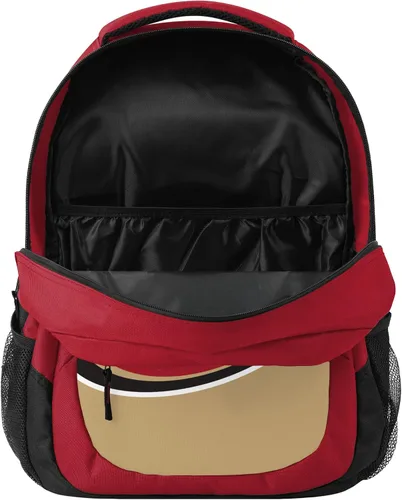 Vista 3 de FOCO - Mochila de acción con bloques de color San Francisco 49ers NFL