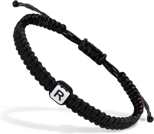 Vista 25 de Pulseras hechas a mano, pulseras para mujeres y hombres, pulsera ajustable con inicial, regalos de joyería para mamá, esposa, novia, ella, amigos