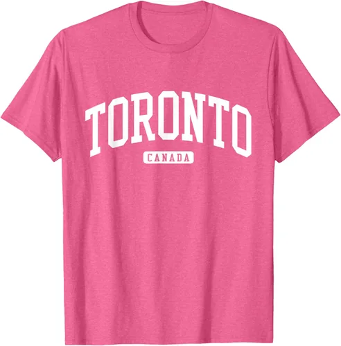 Vista 28 de Camiseta estilo universitario de Toronto Canada, Negro