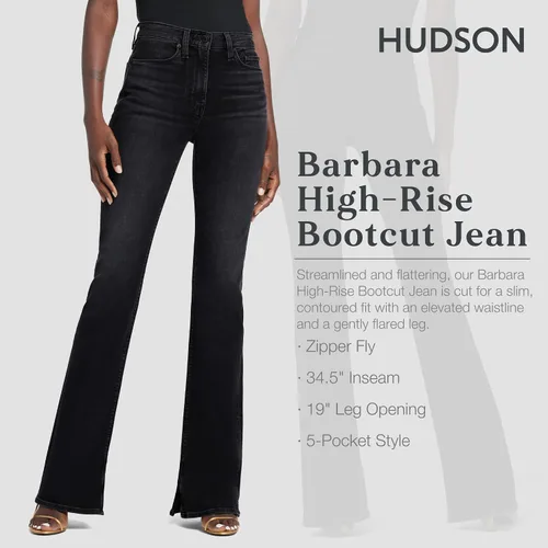 Vista 2 de Hudson Vaqueros Barbara de talle alto para mujer