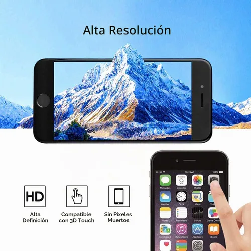 Vista 3 de Para iPhone 6S Pantalla Reemplazo Negro, LCD Touch Digitizer