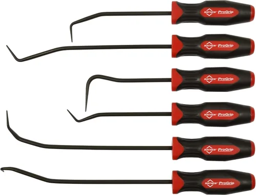 Vista 16 de Herramientas Mayhew 13201 ProGrip Púa de 3" - Miniatura Doblada 90 Grados Pro, Óxido Negro