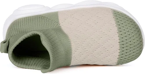 Vista 15 de Zapatos de bebé Pantuflas para niños pequeños, calcetines para niños y niñas, suela antideslizante