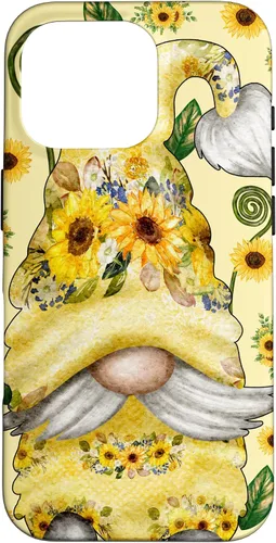Vista 20 de Unique Sunflower Gnome for Spring and Summer Cute Pattern Case for iPhone 17