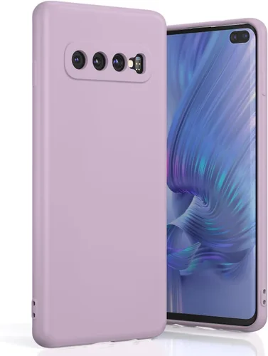 Vista 11 de Funda de silicona suave TPU para Galaxy S10 Plus, color negro