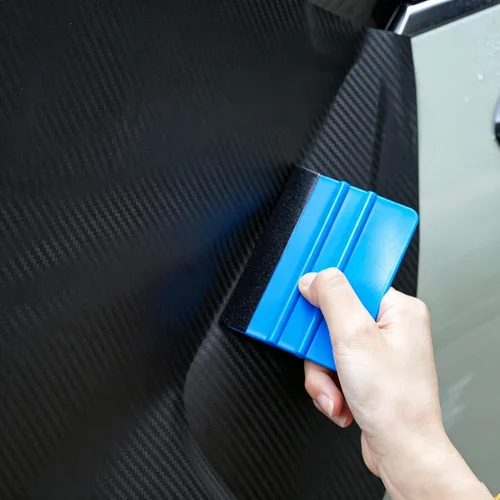 Vista 6 de Kit de envoltura de vinilo para coche con herramientas de aplicación de película de tinte de ventana, escobilla de recorte de borde de 9 mm