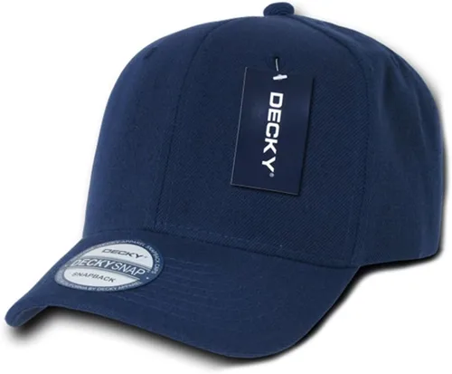 Vista 2 de DECKY Snapbacks de pico curvo acrílico