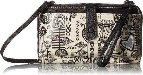 Vista 18 de Sakroots Artist Circle - Cartera/Brazalete grande para teléfono celular Aqua World