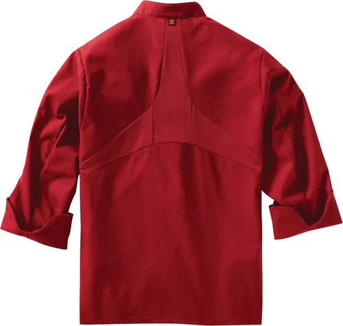 Vista 2 de Red Kap Abrigo de chef de manga larga con diez botones para hombre con Mimix y Oilblok