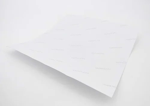 Vista 6 de FixtureDisplays® Papel sintético de resistencia al desgarro de 12 x 12 pulgadas, papel fotográfico autoadhesivo, papel adhesivo imprimible mate, 12