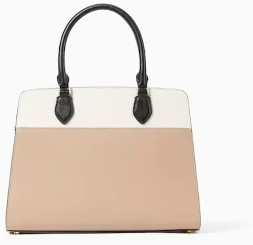 Vista 4 de Kate Spade New York Bolso Madison Medium Satchel Saffiano de cuero