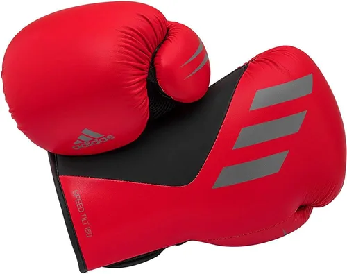 Vista 2 de Adidas Speed TILT 150 Guantes de boxeo – Guantes de boxeo de entrenamiento para hombres y mujeres – Guantes de bolsa pesada, guantes de kickboxing
