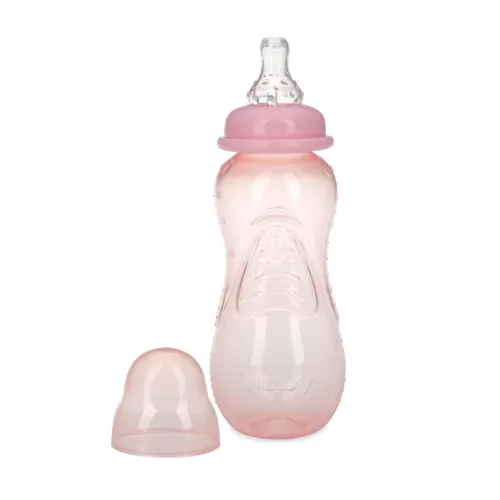 Vista 5 de Nuby - Botellas estándar antigoteo para cuello, 10 onzas Niñas