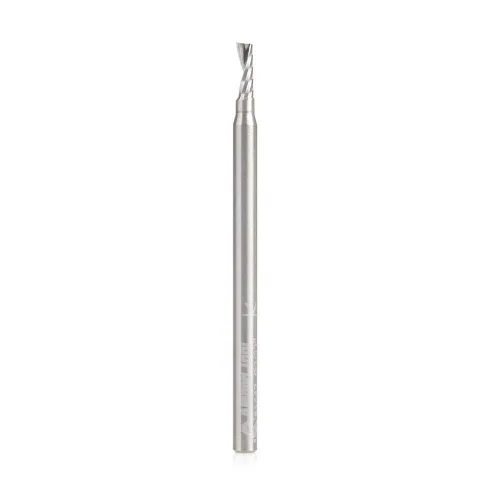 Vista 19 de Amana Tool - 51645 Carburo sólido CNC espiral 'O' sola flauta, corte de plástico 1/2 diámetro x 1