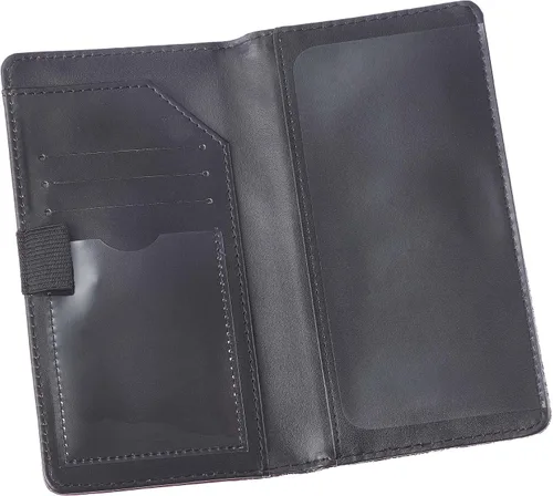 Vista 4 de Billetera y chequera de cuero sintético y mensaje cristiano, guarda duplicados de cheques y tarjetas de crédito, para mujeres y hombres, Casual, Uno