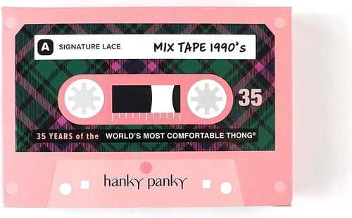 Vista 5 de hanky panky Tanga de tiro original para adolescentes de talla grande