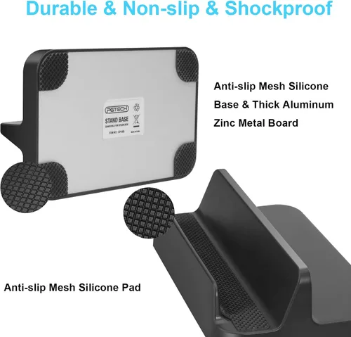 Vista 5 de Tangaroa Soporte para interruptor y cubierta de vapor, accesorios Steamdeck Soporte básico con almohadilla de silicona antideslizante, compatible