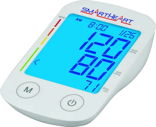 Vista 4 de Veridian - Monitor digital automático de presión arterial de varios tamaños, 1 tubo, color blanco 1 unidad