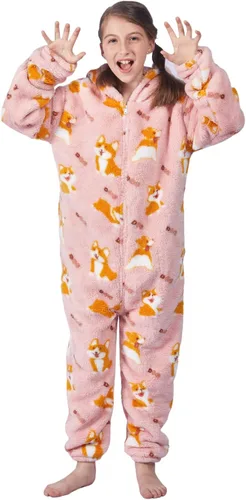 Vista 2 de Pijama suave con capucha, disfraz de Halloween, regalos para niñas