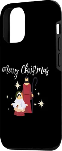 Vista 2 de Funda con diseño de Belén Feliz Navidad para iPhone 14