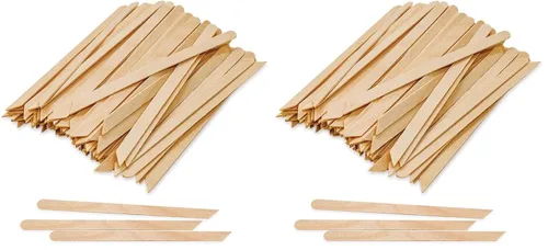 Vista 5 de Tachibelle Varillas de cera de madera – Aplicador de cera para el cuerpo, labios, nariz, pequeñas barras aplicadoras para depilación y piel suave