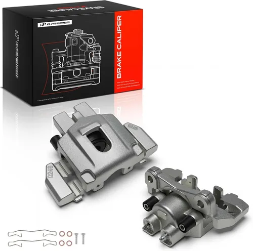 Vista 9 de A-Premium Conjunto de pinza de freno de disco con soporte compatible con modelos seleccionados de Jeep - Grand Cherokee 1999 2000 2001 2002 2003