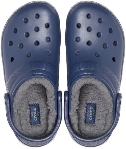 Vista 4 de Crocs - Zuecos para adultos, con forro, clásicos, unisex