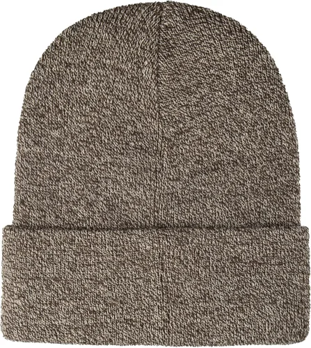 Vista 3 de Levi's All Season Comfy Leather Logo Patch Cuffed Hero Beanie