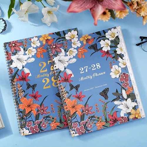 Vista 8 de 2027-2028 Monthly Planner – 2-Year Planner 2027-2028, Jan. 2027 – Dec. 2028