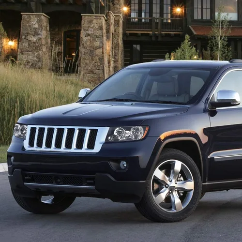 Vista 6 de PM PERFORMOTOR Conjunto de 2 faros halógenos compatibles con Jeep Grand Cherokee 11-13, carcasa negra, esquina ámbar