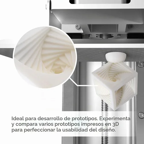 Vista 4 de phrozen Protowhite - Resina rígida de 405 nm LCD de curado UV estándar de fotopolímero, ideal para prototipo industrial (2.2 lbs)