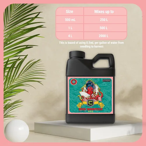 Vista 7 de Cronk Grow Nutrientes Hidropónicos – Nutrientes Fertilizante de Plantas – Macro y Micro Nutrientes Mezcla – Compatible con Tierra, Jardín
