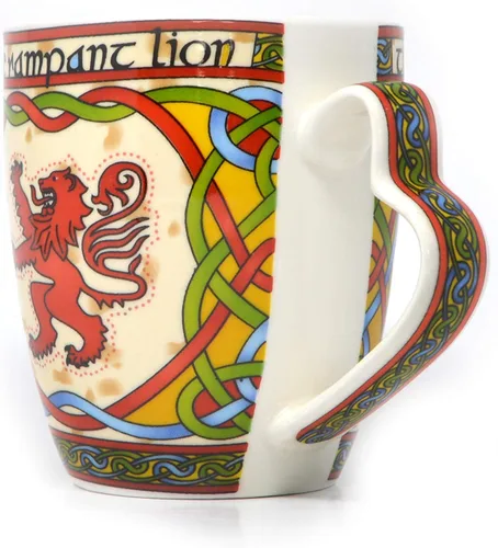 Vista 4 de Clara Craft - Taza de león rampante de Royal Tara Scotland de Clara Craft Royal Tara
