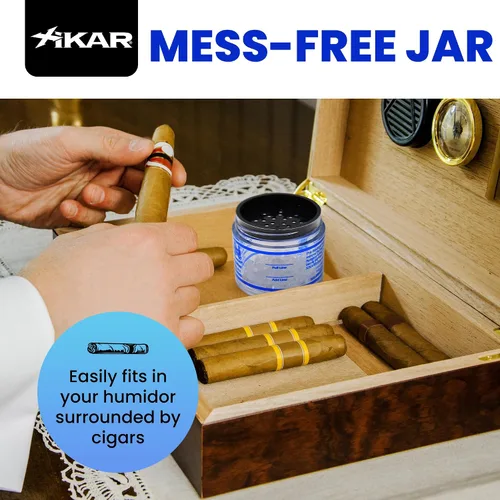 Vista 5 de Xikar, frasco de humidificador cristal (4 onzas)