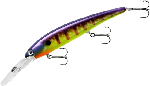 Vista 22 de Bandit Lures 4 3/4-Inch Slender Minnow Jerkbait Trolls Up to 27 Feet Deep, Universal Color Patterns, 1 Piece