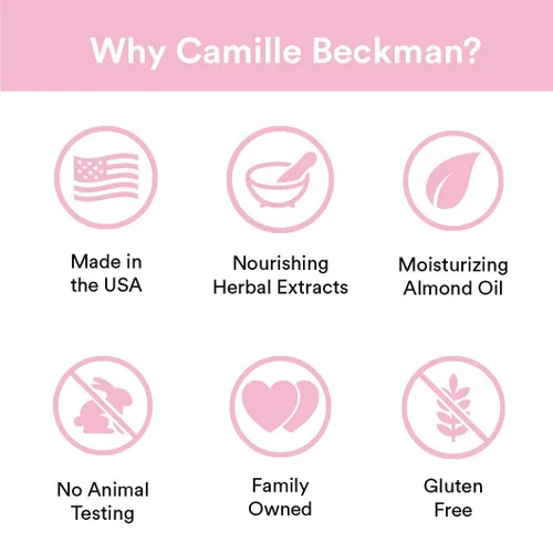 Vista 3 de Camille Beckman Set de dúo de manos y cuerpo, crema de manos sedosa para cuerpo y glicerina, Camille