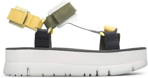 Vista 11 de Sandalias de cuña para mujer Camper Negro 006