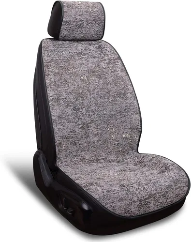 Vista 5 de Fundas de asiento de coche para 5 asientos, juego completo de cojín, ajuste universal para Toyota Dodge BMW, Nissan, Honda, Jeep, todos los sedán