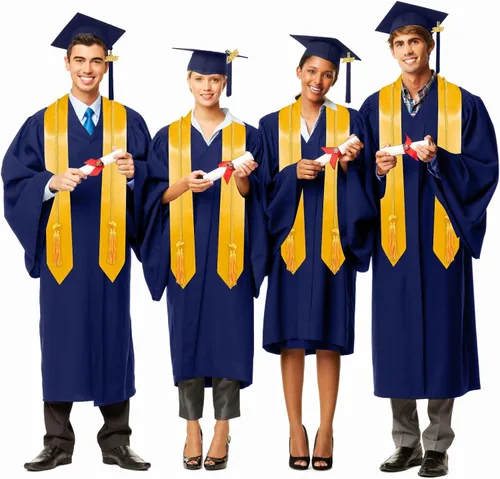 Vista 5 de Juego de gorra y vestido de graduación 2025 con borla, cordón de honor y estola de graduación para escuela secundaria, universidad y soltero