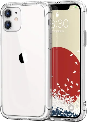 Vista 27 de ONES Funda transparente para iPhone 8 Plus/7 Plus, funda delgada de silicona TPU suave, funda protectora militar contra caídas para teléfono