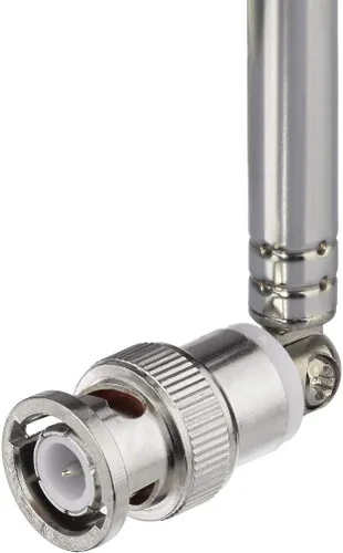 Vista 5 de Bingfu Antena de Escáner de Radio de Policía 20-1300MHz 7 Secciones Telescópica BNC Antena Masculina Radio Jamón Radio Mano CB Antena para Uniden