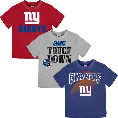 Vista 26 de Gerber Unisex Baby NFL 3 Pack Short Sleeve Team Fan Tee Shirt